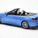 BMW M4 F83 Cabriolet Yas Marina Blue Paragon 1:18 80432339612 Diecast - image 7 of 8
