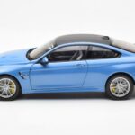 BMW M4 F82 Yas Marina Blue Paragon 1:18 PA-97102 Diecast - image 4 of 8