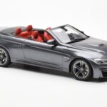 BMW M4 F83 Cabriolet Grey GT Spirit 1:18 GT081 Resin - image 4 of 6