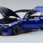 BMW M5 F90 Marina Bay Blue Norev 1:18 80432454783 Diecast - image 2 of 7