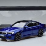 BMW M5 F90 Marina Bay Blue Norev 1:18 80432454783 Diecast - image 7 of 7