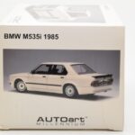 BMW M535i E28 Alpine White AUTOart 1:18 75161 Diecast - image 8 of 10