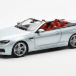 BMW M6 F12 Convertible Silverstone Silver II Paragon 1:18 80432253656 Diecast