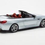 BMW M6 F12 Convertible Silverstone Silver II Paragon 1:18 80432253656 Diecast - image 3 of 8