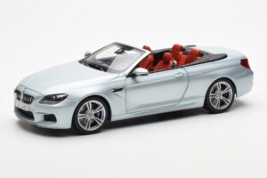 BMW M6 F12 Convertible Silverstone Silver II Paragon 1:18 80432253656 Diecast