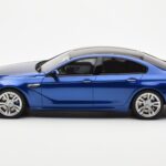 BMW M6 F06 Gran Coupe Blue GT Spirit 1:18 GT184 Resin - image 3 of 6