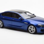 BMW M6 F06 Gran Coupe Blue GT Spirit 1:18 GT184 Resin - image 4 of 6