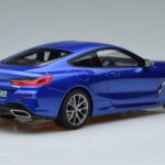BMW M850i G15 Blue Metallic Norev 1:18 183286 Diecast - image 3 of 7