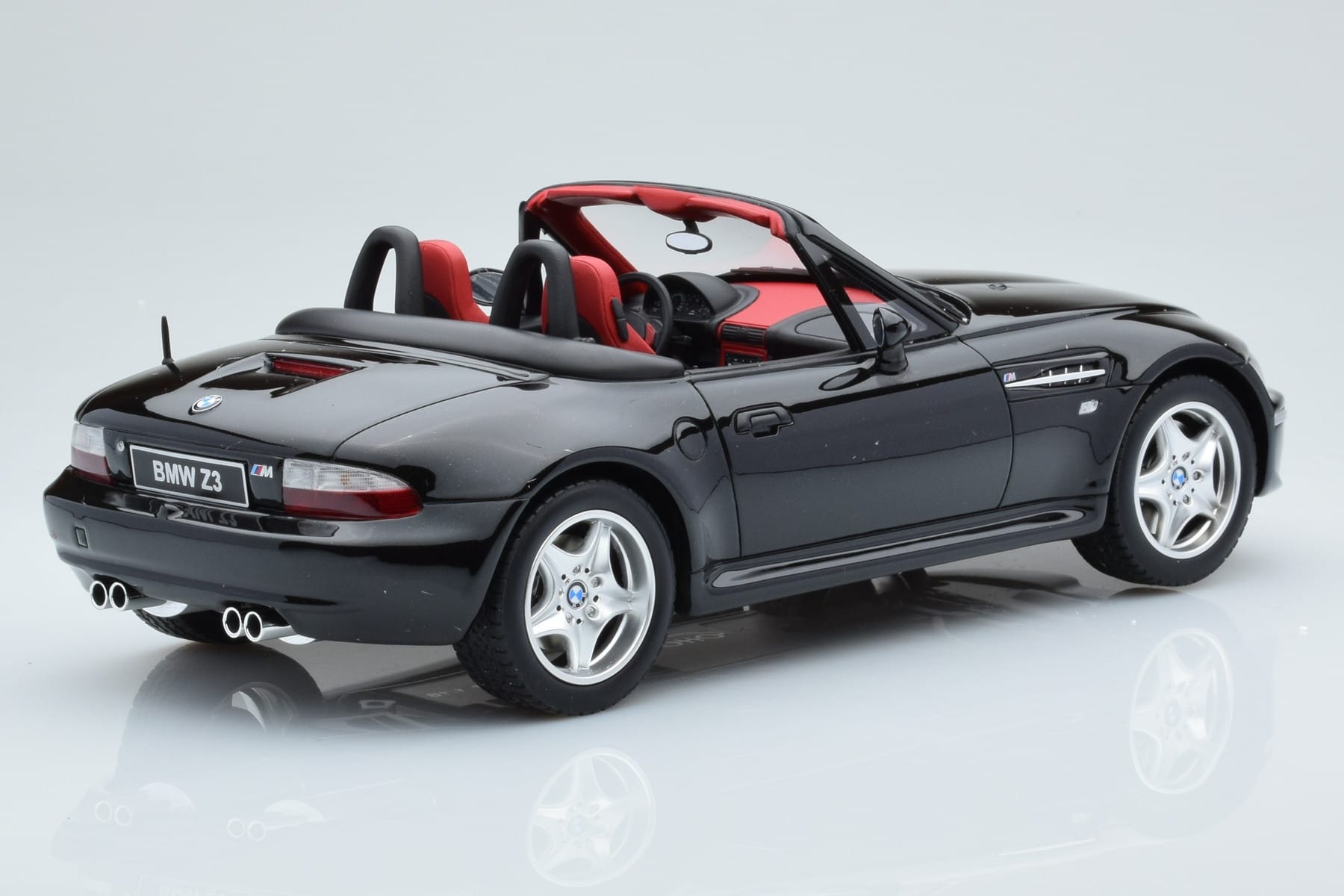 BMW Z3 M E36/7 Roadster Black Otto 1:18 OT1016 Resin - image 2 of 5