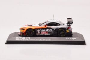 BMW Z4 GT3 #10 C. Pla Team TDS Racing 24 Hours of Spa 2014 Minichamps 1:43 437142010 Diecast