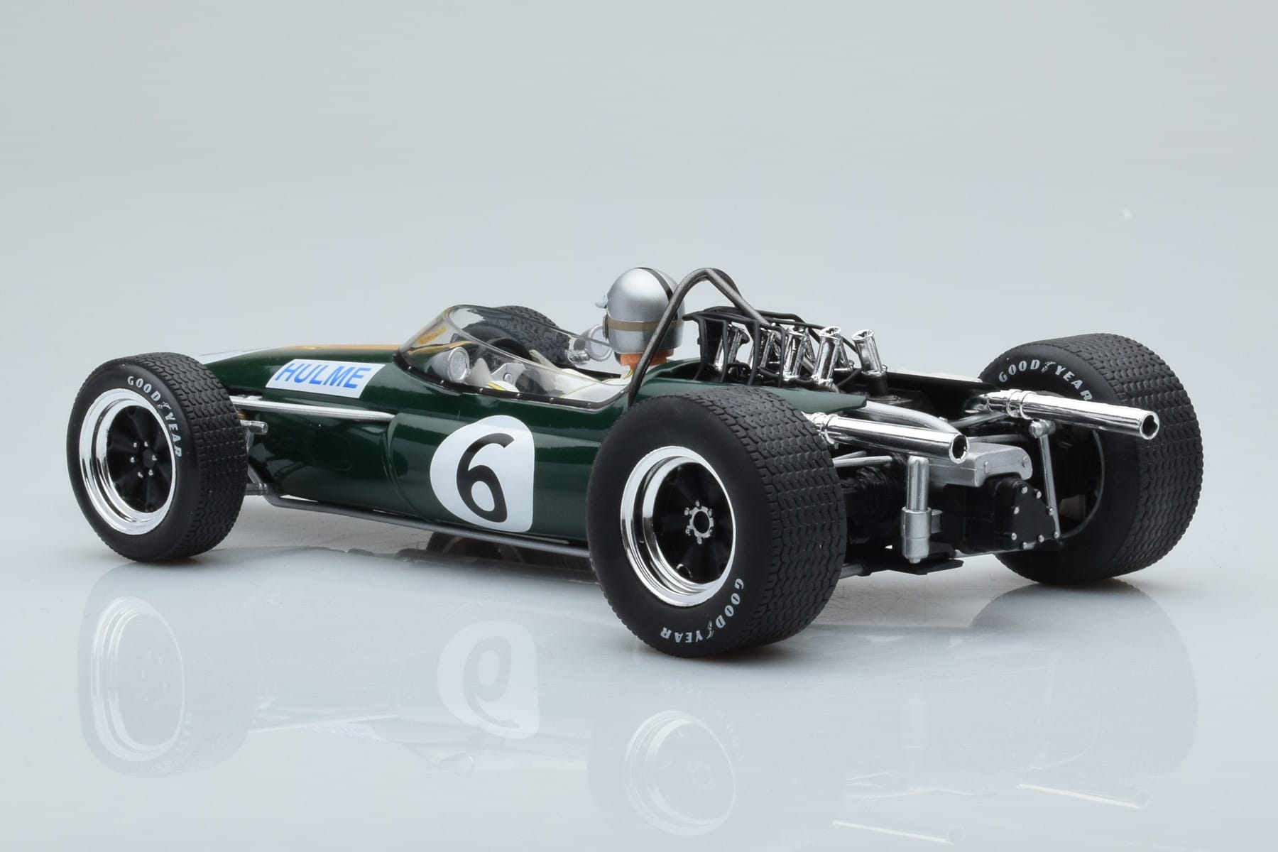 Brabham BT20 Repco #6 D. Hulme British GP 1966 MCG 1:18 MCG18609F Diecast - image 5 of 6
