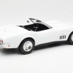 Chevrolet Corvette C3 Convertible Can-Am White Norev 1:18 189038 Diecast - image 2 of 6