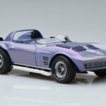 Chevrolet Corvette Grand Sport Roadster Laguna Seca Sky Blue Exoto 1:18 EXPRM00080 Diecast - image 5 of 9
