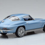 Chevrolet Corvette C2 Sting Ray Blue Norev 1:18 189050 Diecast - image 2 of 6