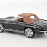 Chevrolet Corvette C2 Sting Ray Cabriolet Norev 1:18 189055 Diecast - image 2 of 3