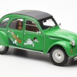 Citroen 2CV Saussente Green Minichamps 1:18 153111503 Diecast - image 6 of 8