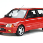 Citroen AX Sport Red Otto 1:18 OT799 Resin