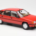Citroen BX 19 GT Vallelunga Red Norev 1:18 181683 Diecast - image 4 of 6