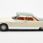 Citroen DS 21 Le Leman Cabriolet Ivory and Green Norev 1:18 181751 Diecast - image 3 of 6