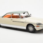 Citroen DS 21 Le Leman Cabriolet Ivory and Green Norev 1:18 181751 Diecast - image 4 of 6