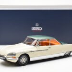 Citroen DS 21 Le Leman Cabriolet Ivory and Green Norev 1:18 181751 Diecast - image 6 of 6