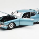 Citroen SM Light Blue Metallic Norev 1:18 181589 Diecast - image 2 of 8