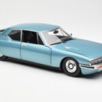 Citroen SM Light Blue Metallic Norev 1:18 181589 Diecast - image 6 of 8