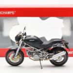 Ducati Monster M900 Black Minichamps 1:12 122120101 Diecast - image 4 of 4