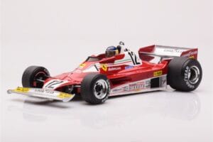 Ferrari 312 T2B #12 C. Reutemann Swedish GP 1977 MCG 1:18 MCG18625F Diecast