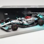 Mercedes AMG Petronas W13 E Performance #63 G. Russell Brazilian GP 1st Win 2022 Minichamps 1:18 113222163 Resin - image 4 of 4
