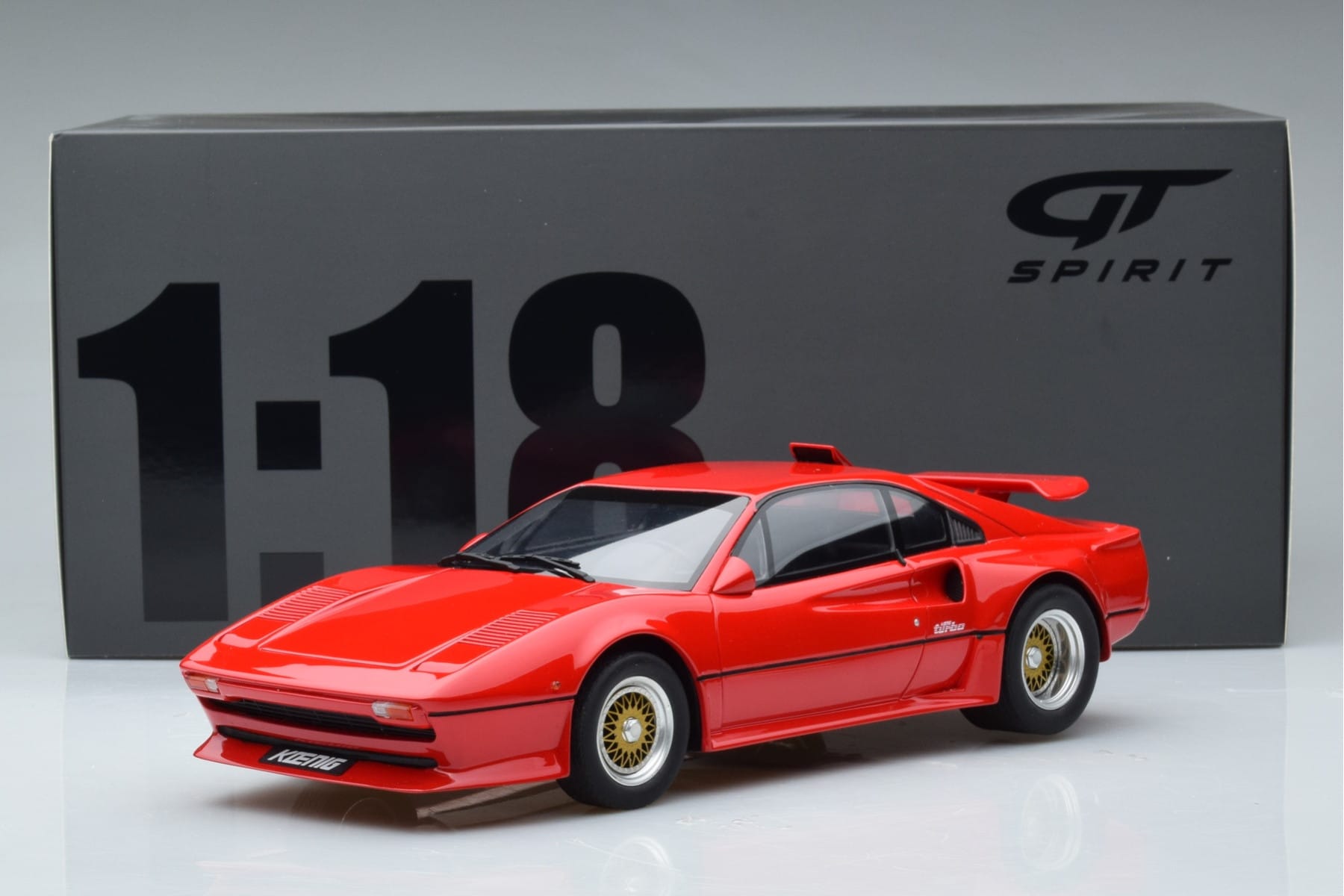 Ferrari 308 Koenig Specials Red GT Spirit 1:18 GT281 Resin - image 6 of 6