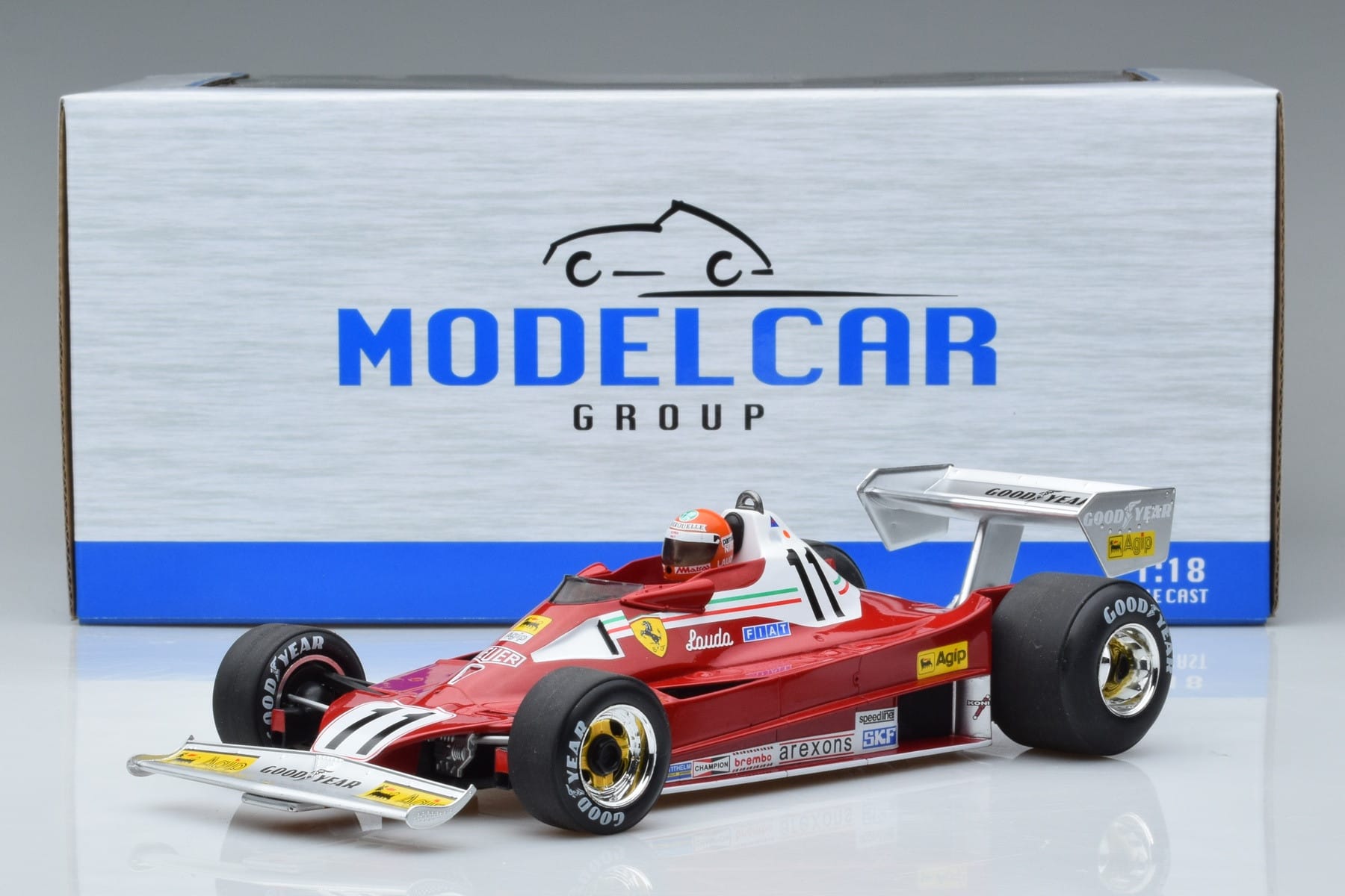 Ferrari 312 T2 B #11 N. Lauda Winner German GP 1977 MCG 1:18 MCG18622F Diecast - image 6 of 6
