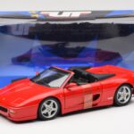Ferrari F355 Spider Red UT Models 1:18 180074030 Diecast - image 6 of 6
