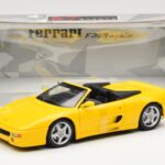 Ferrari F355 Spider Yellow UT Models 1:18 180074031 Diecast - image 6 of 6