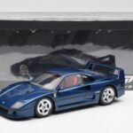Ferrari F40 Blue GT Spirit 1:18 GT914 Resin - image 6 of 6
