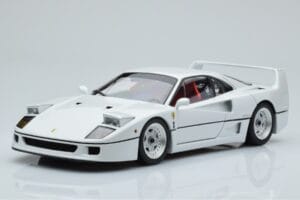 Ferrari F40 Pearl White Kyosho 1:18 08416PW-G Diecast