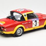 Fiat 124 Abarth #3 Barbasio / Sodano East African Safari Rally 1974 Sun Star 1:18 4952 Diecast - image 3 of 8