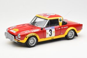 Fiat 124 Abarth #3 Barbasio / Sodano East African Safari Rally 1974 Sun Star 1:18 4952 Diecast