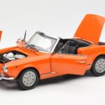 Fiat 124 BS Orange Sun Star 1:18 4906 Diecast - image 2 of 8