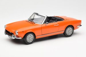 Fiat 124 BS Orange Sun Star 1:18 4906 Diecast
