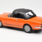 Fiat 124 BS Orange Sun Star 1:18 4906 Diecast - image 7 of 8