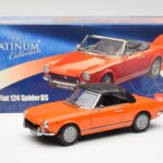 Fiat 124 BS Orange Sun Star 1:18 4906 Diecast - image 8 of 8