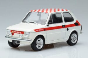 Fiat 126 Abarth White MCG 1:18 MCG18325 Diecast