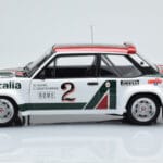 Fiat 131 Abarth Alitalia #2 W. Röhrl / C. Geistdörfer Rally Monte Carlo 1978 Kyosho 1:18 08376G Diecast - image 4 of 10