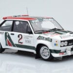 Fiat 131 Abarth Alitalia #2 W. Röhrl / C. Geistdörfer Rally Monte Carlo 1978 Kyosho 1:18 08376G Diecast - image 6 of 10