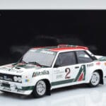Fiat 131 Abarth Alitalia #2 W. Röhrl / C. Geistdörfer Rally Monte Carlo 1978 Kyosho 1:18 08376G Diecast - image 10 of 10