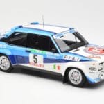 Fiat 131 Abarth #5 Team Fiat Works Rally Portugal 1980 Kyosho 1:18 08376A Diecast - image 6 of 8