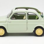 Fiat Nuova 500 Clear Green Kyosho 1:18 08966LG Diecast - image 4 of 8