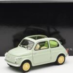 Fiat Nuova 500 Clear Green Kyosho 1:18 08966LG Diecast - image 8 of 8