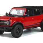 Ford Bronco 4-Door Wildtrak Red GT Spirit 1:18 GT360 Resin